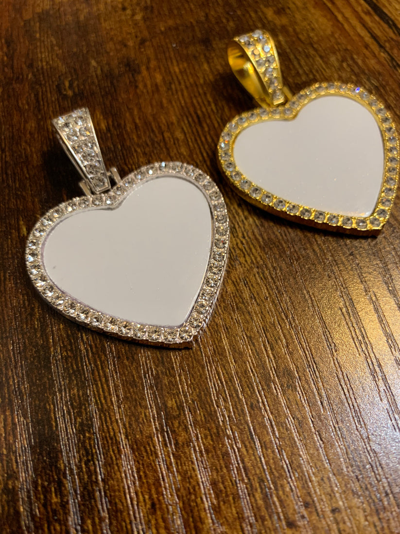 Heart Photo Necklace-Custom
