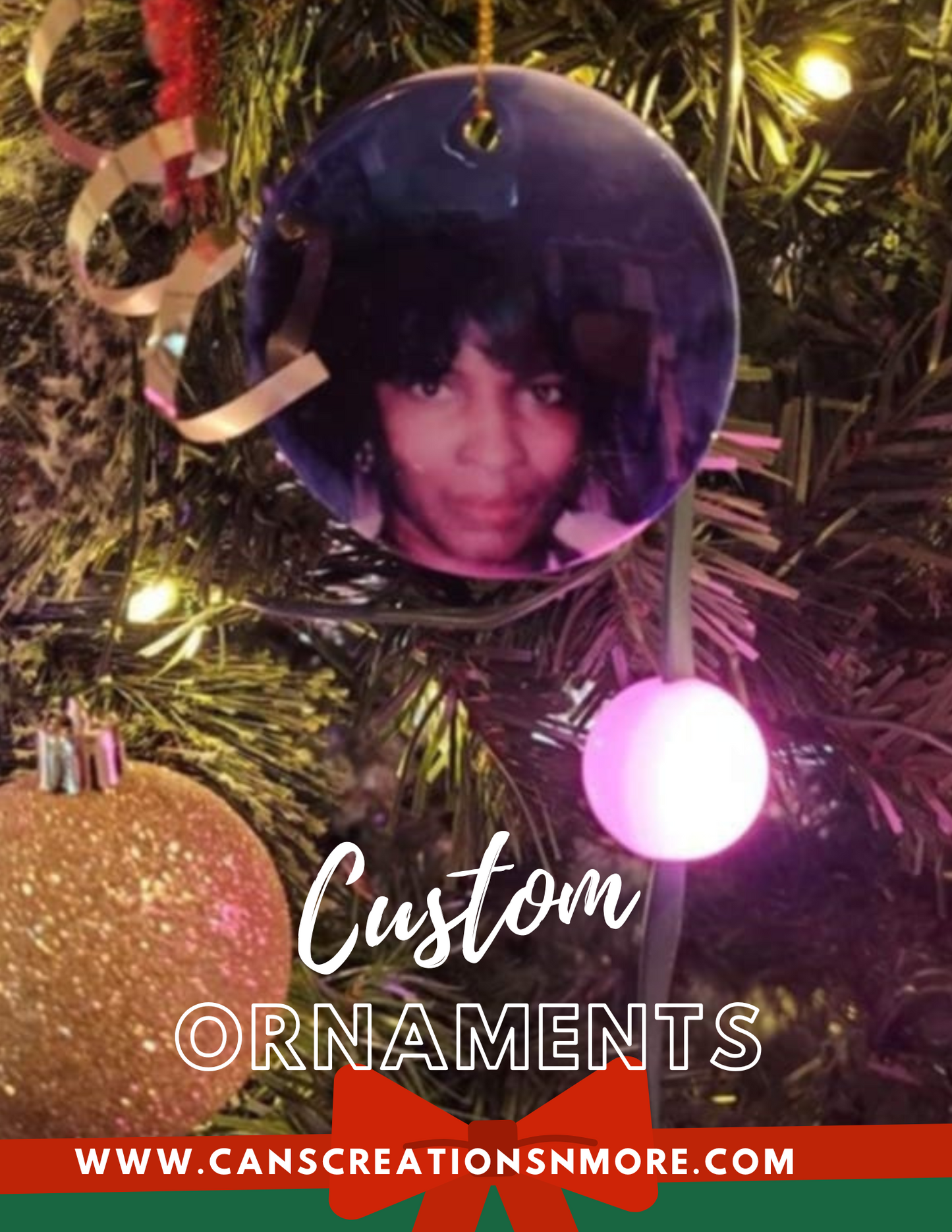 Custom Photo Ornaments