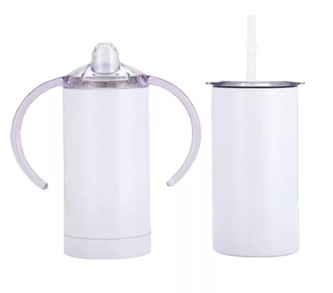 12oz dual lid sippy tumblers
