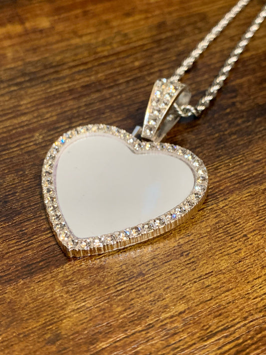 Heart Photo Necklace-Custom
