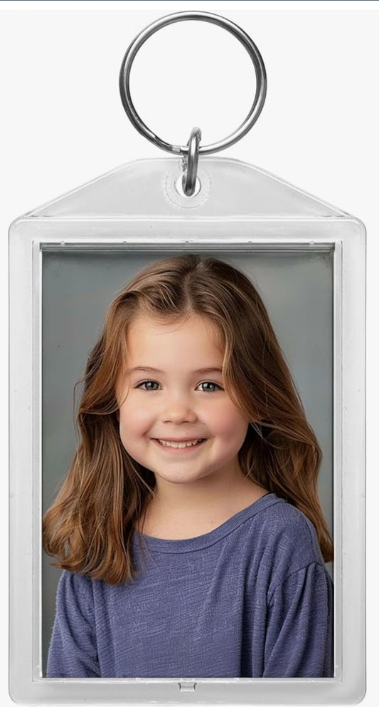 Photo acrylic keychains