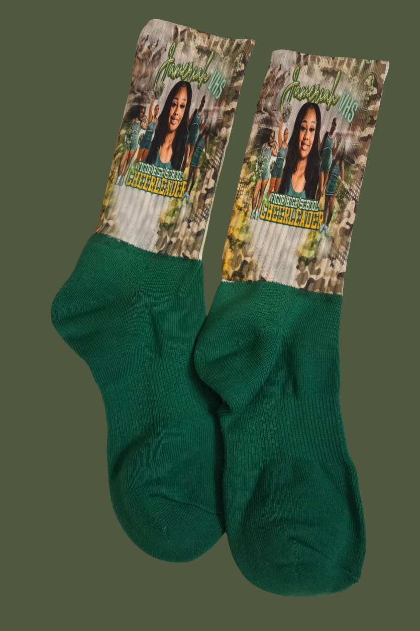 Custom Socks w/ Colored Foot