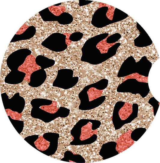 Animal Print Design Coasters