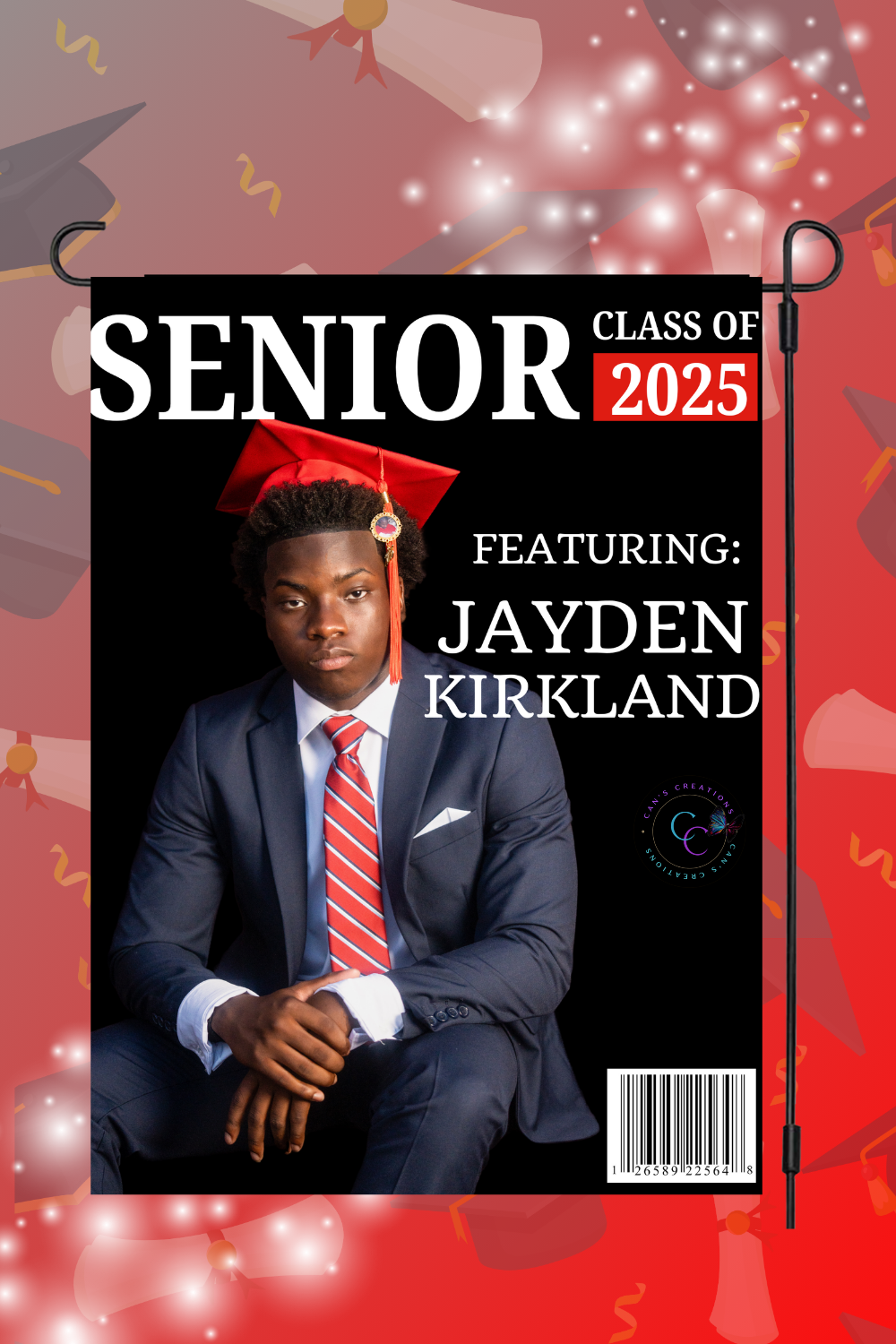 Graduation Garden Flags