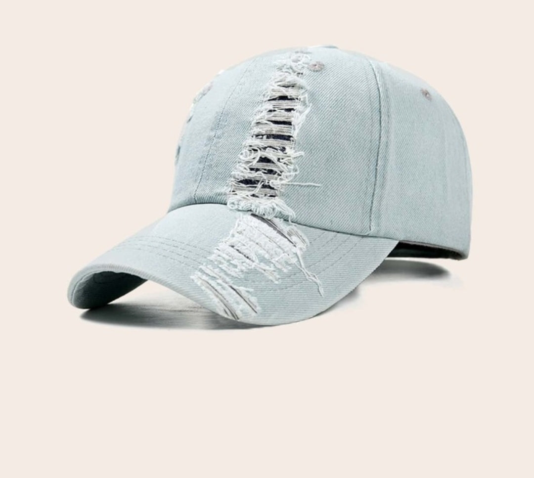Distress baseball hatCap