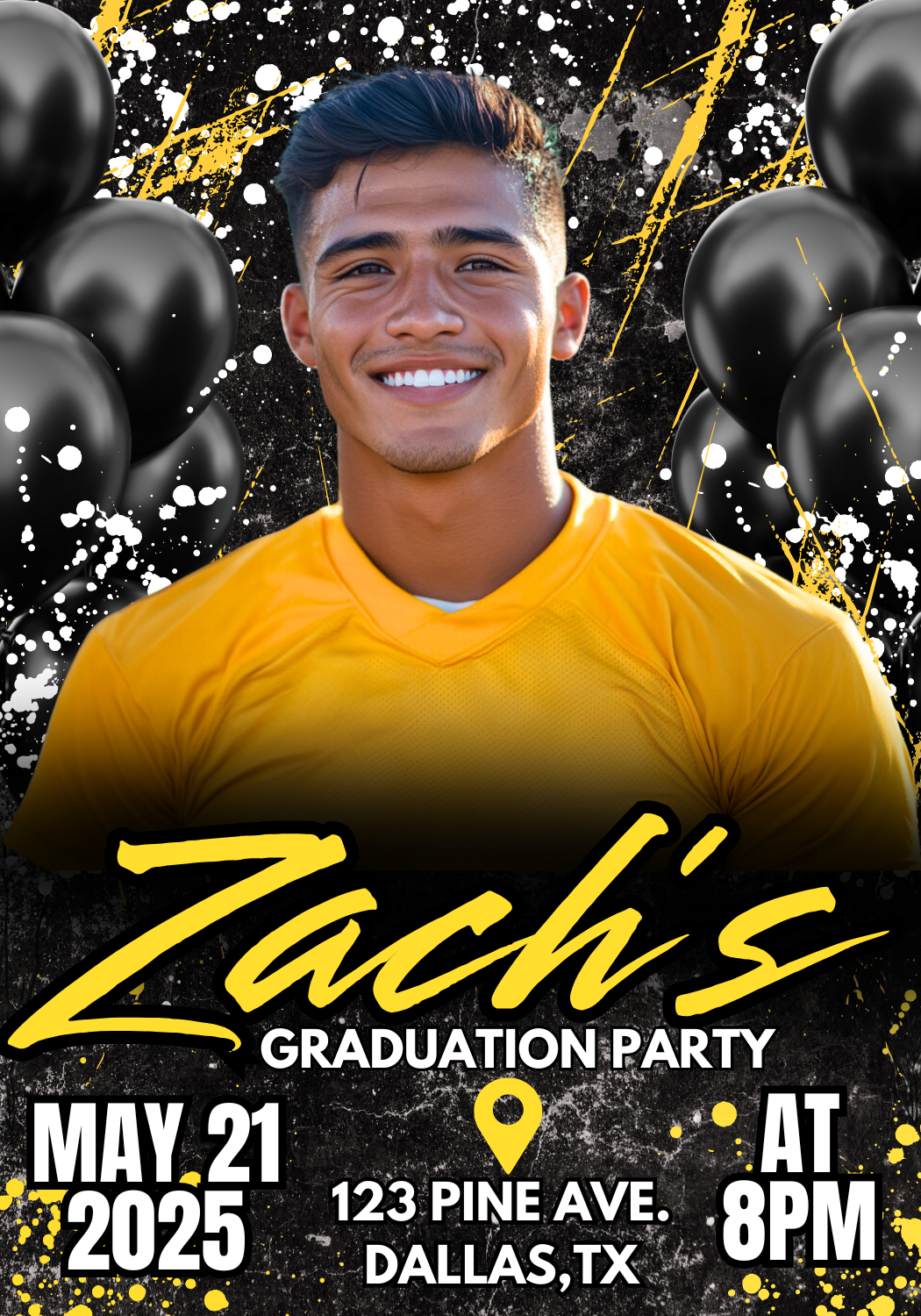 Graduation Party Lansyard