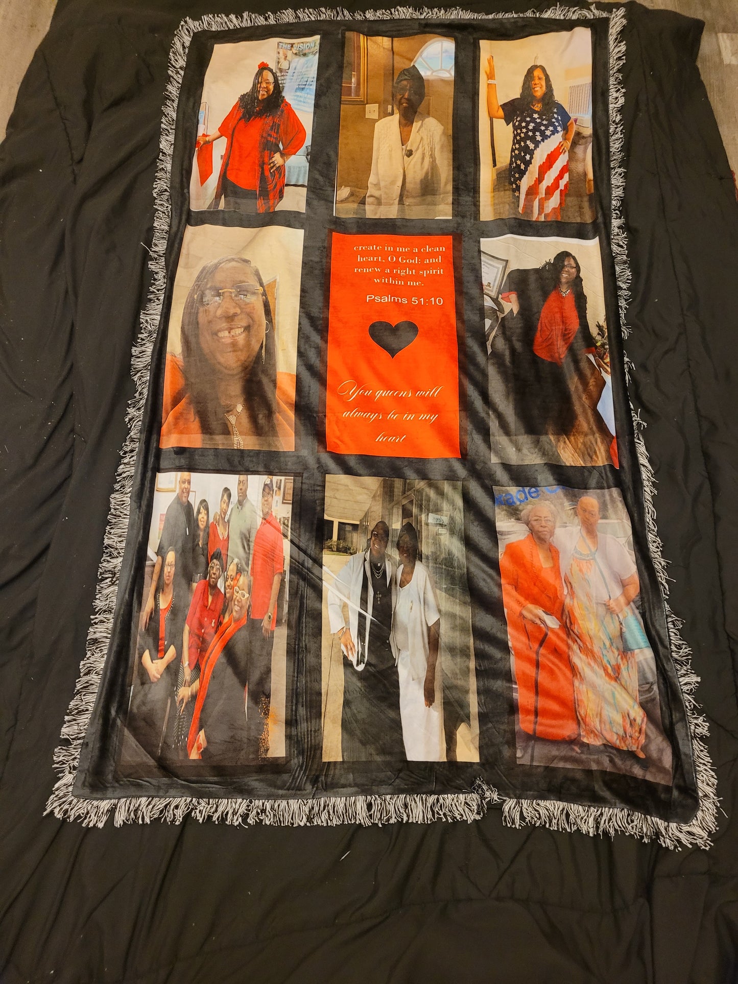 9-panel sublimation blanket