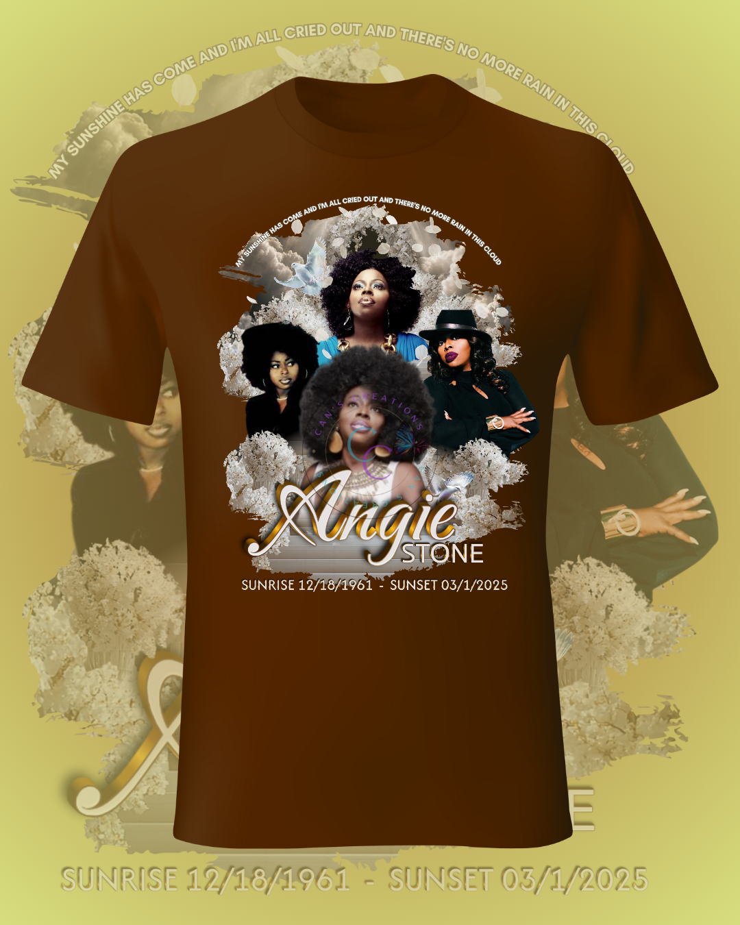 Memorial Tshirt-A.Stone
