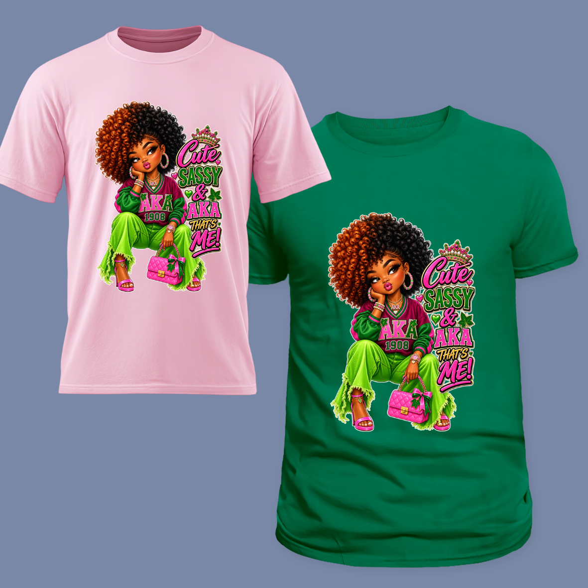 Cute,Sassy & AKA Tshirt