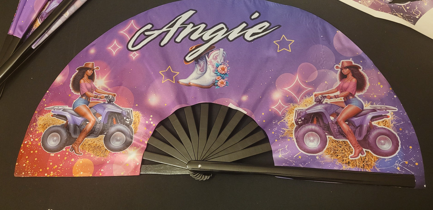 Custom clack fans