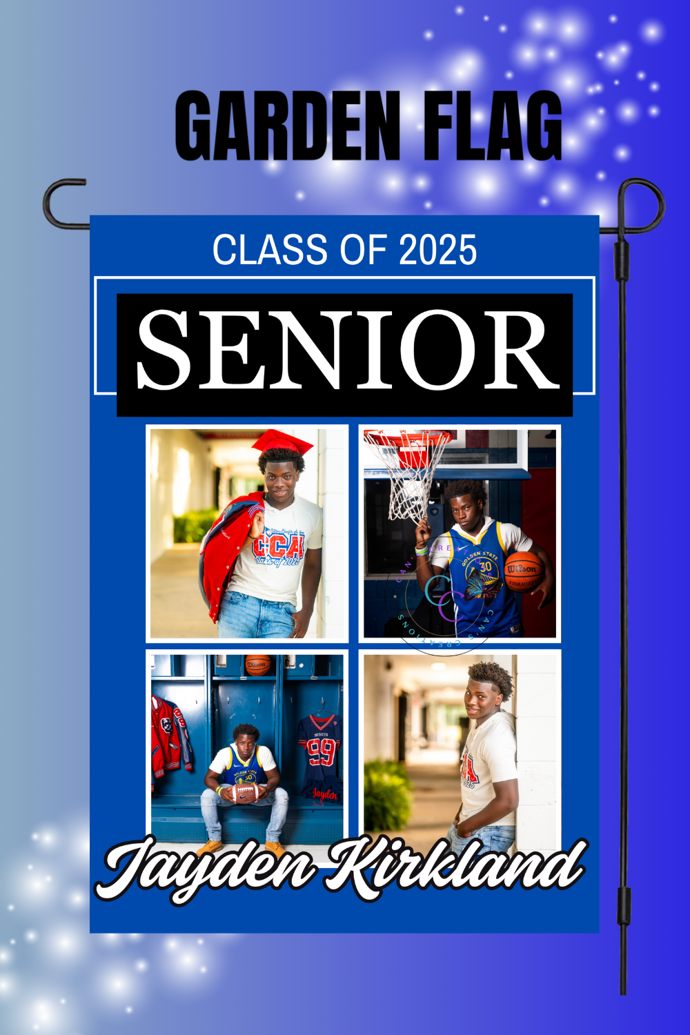 Graduation Garden Flags