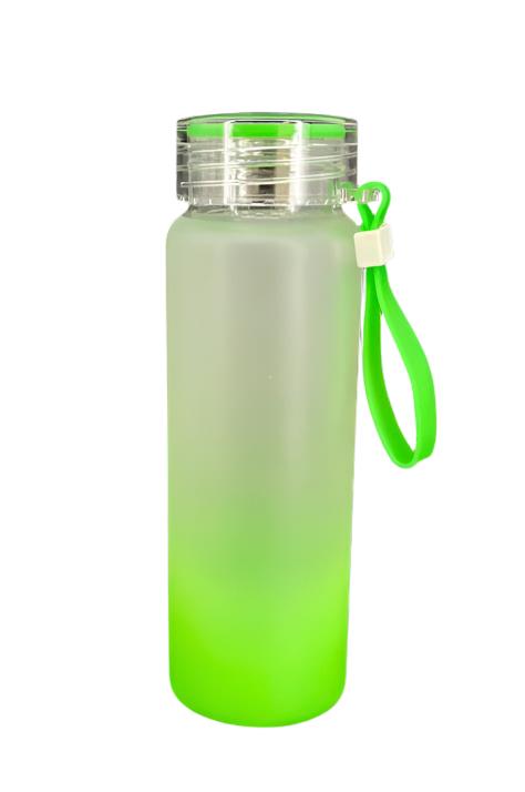 Sublimation Colored Frosted Water Bottle blanks