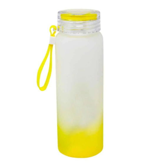 Sublimation Colored Frosted Water Bottle blanks